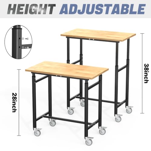 Heavy Duty Adjustable Height Workbench