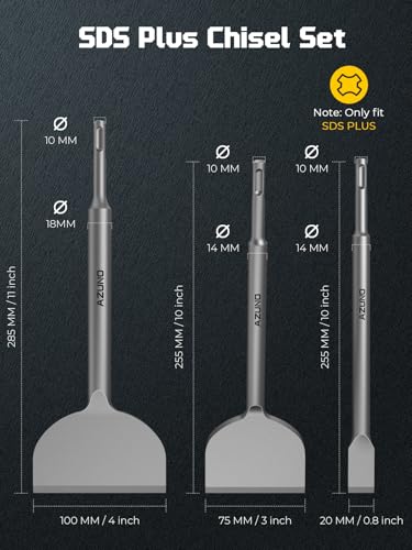 SDS Plus Chisel Set