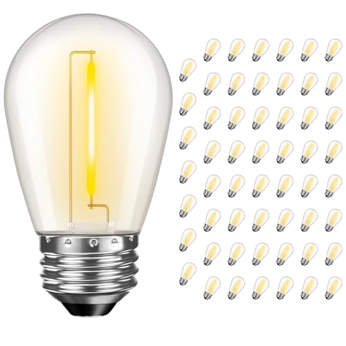 Shatterproof S14 LED Outdoor String Light Bulbs for Patio Light