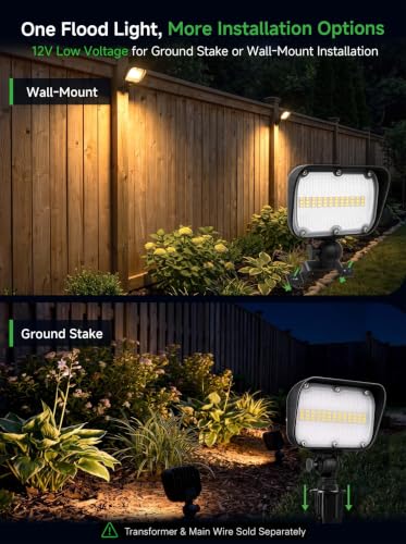 12V Low Voltage Landscape Flood Light