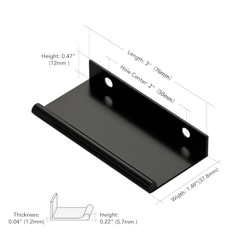 Cabinet Pulls Finger Edge Pulls