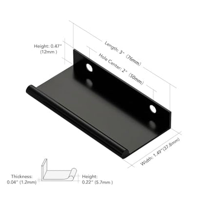 Cabinet Pulls Finger Edge Pulls