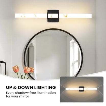 Modern Bathroom Vanity Light 30 inch (Black / 30 Inch)