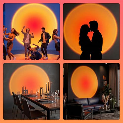 Sunset Lamp Projector with APP Control