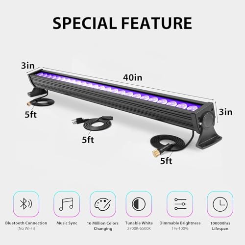 LED Wall Washer Lights RGBCCT