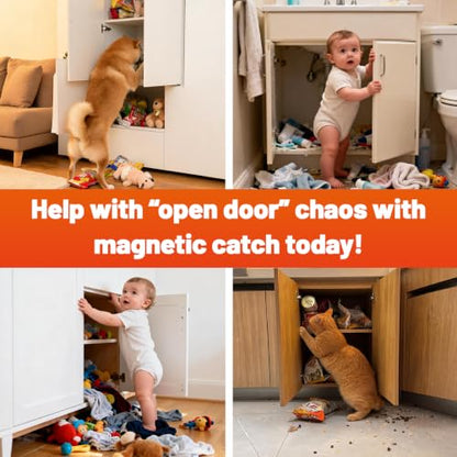 Narrow Cabinet Door Magnetic Latches for Door Closed