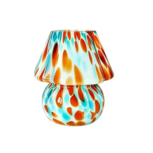 Glass Mushroom Lamp