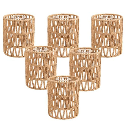 Rattan Lamp Shade (6 Pack)