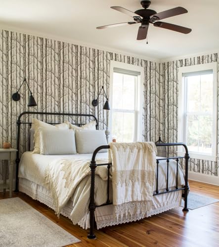 Sage Green Leaf Peel and Stick Wallpaper Beige Wildflower