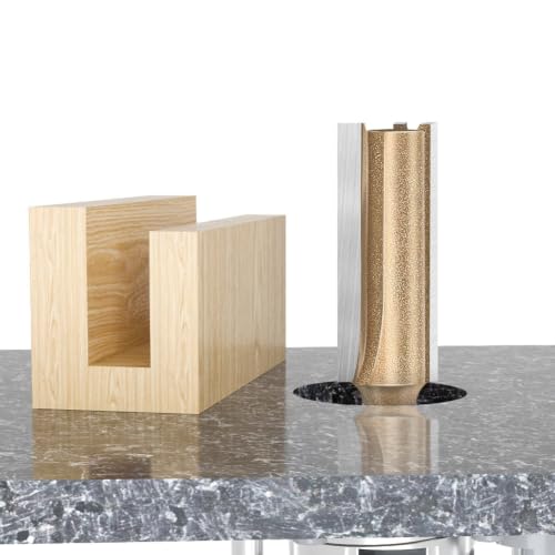 3 Flute Straight Router Bit Set C3 Carbide 1
