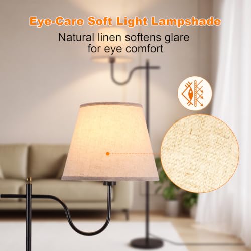 Corner Floor Lamp with 12W Bulb