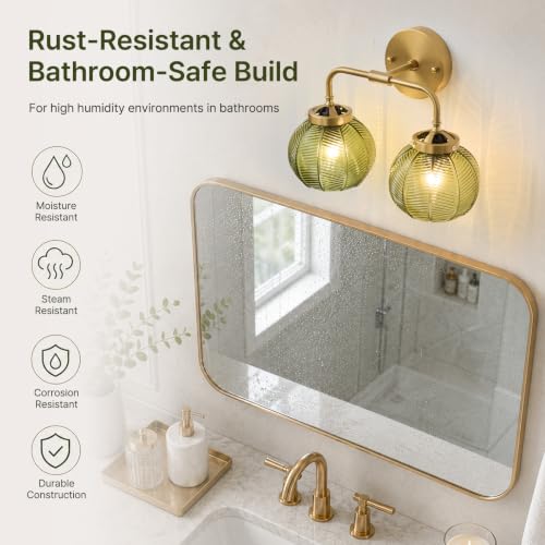 2 Light Bathroom Vanity Light Fixtures