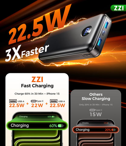 Portable Charger Power Bank 60000mAh