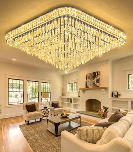 Modern Crystal Chandelier for Living Room Dining Room