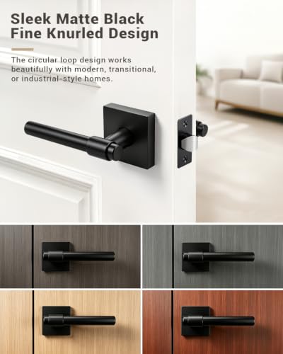 Interior Door Handle Sleek Ring Design