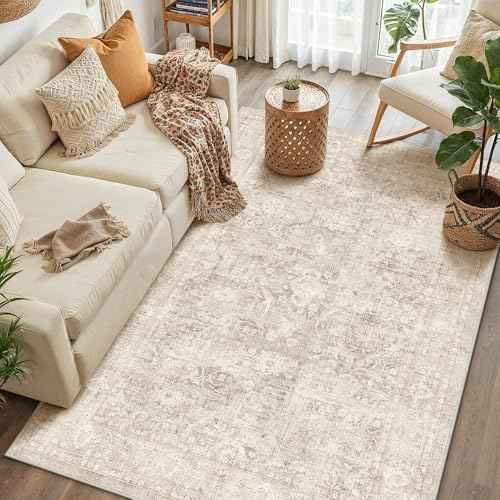 3x4 Beige Neutral Entryway Area Rug (Neutral | Beige / 3' x 4' (Rectangular))