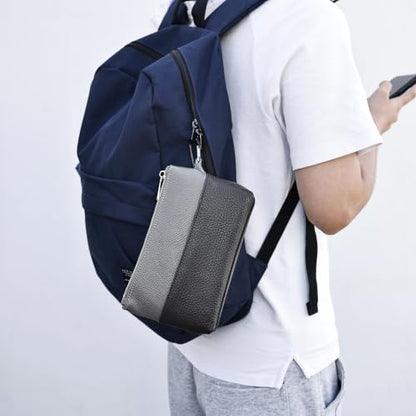 Leather Tool Bag Zipper Pouch