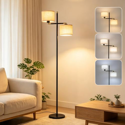 Black Floor Lamp for Living Room