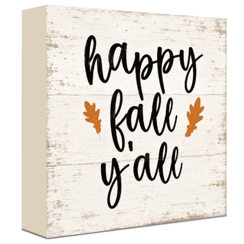 Fall Decorations for Home Wood Sign Fall Decor Shelf Decor