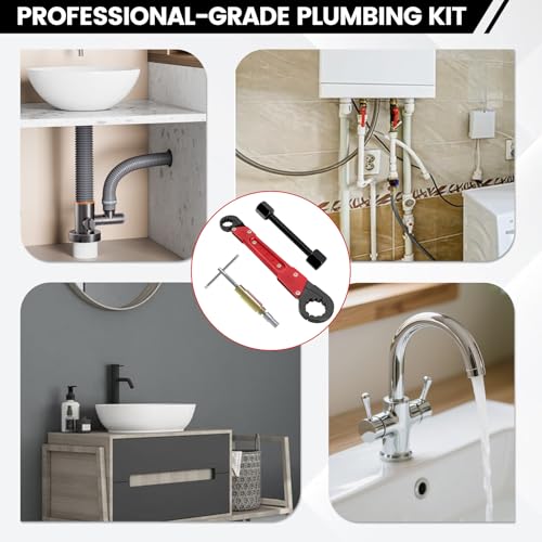 6 Pcs Plumbing Tools Kit