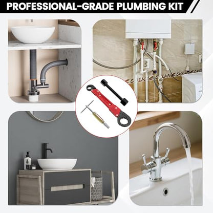 6 Pcs Plumbing Tools Kit
