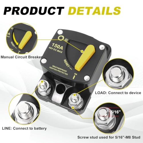 Circuit Breaker DC 12V