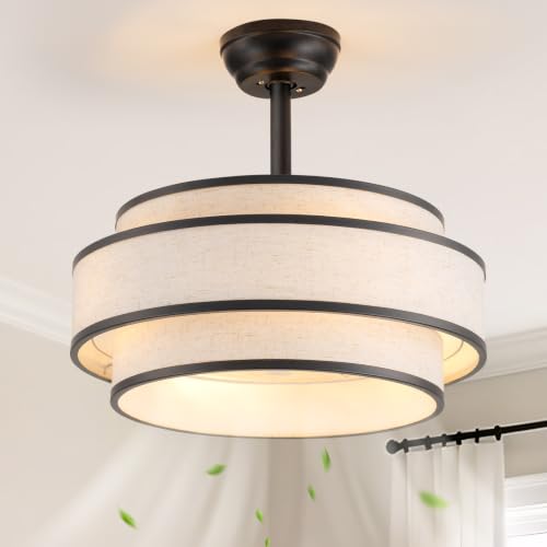 Boho Caged Fandelier Ceiling Fans with Lights