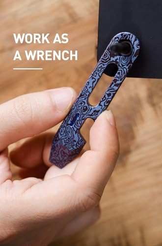 Titanium EDC Pry Bar with Bottle Opener
