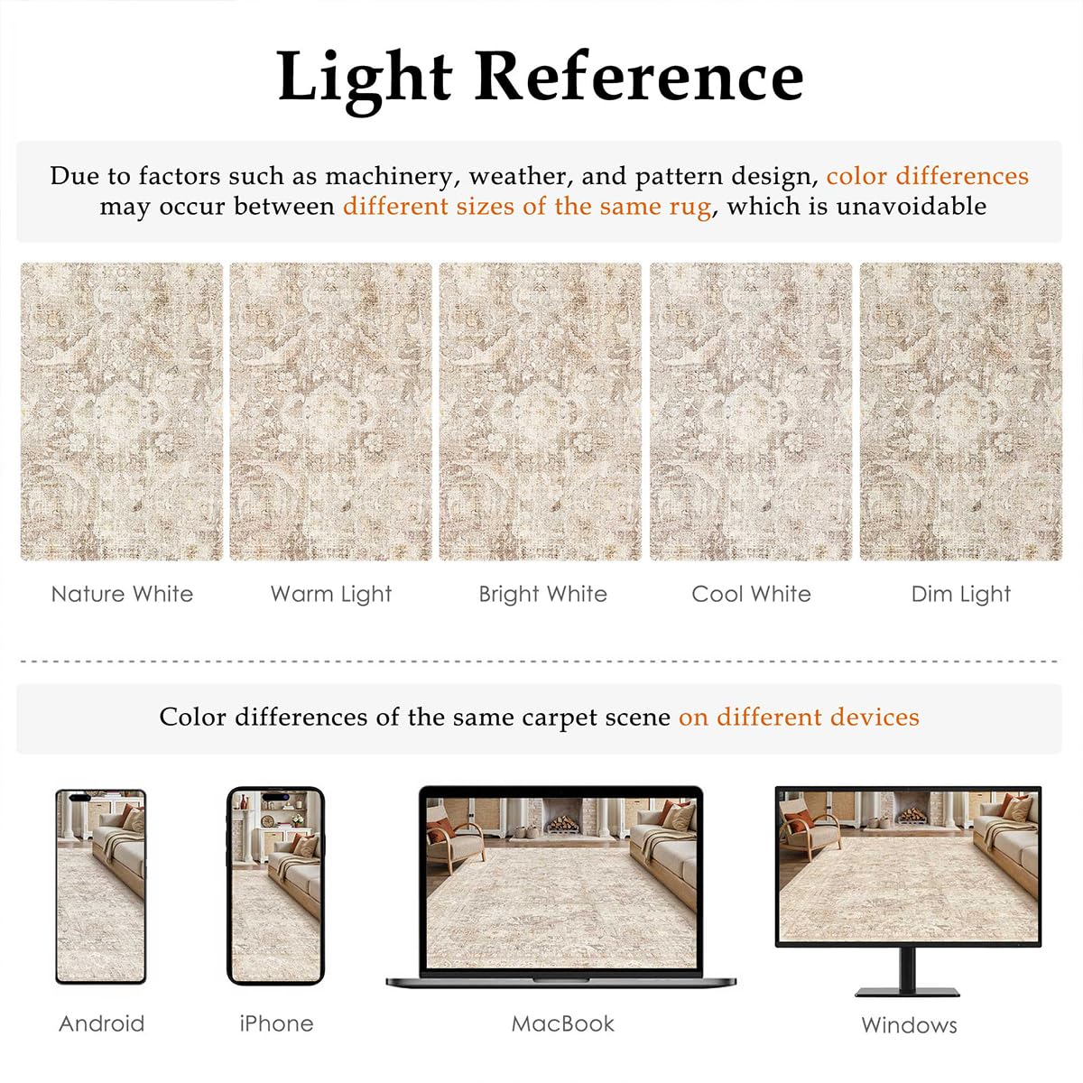 2'6x12 Beige Neutral Kitchen Hallway Runner Rug (Rw | Ly-beige / 2'6" x 12' (Runner))