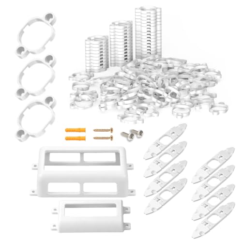 3 in 1 Outdoor Light Mounting Clips Set for Govee Outdoor Lights Pro H706 H806