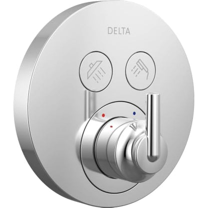 Round Contemporary Push