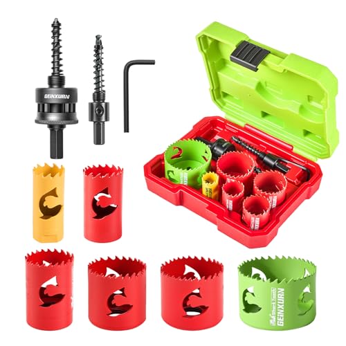 Hole Saw Set with 1 PC Small Mandrel