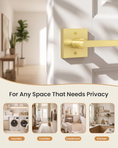 Square Interior Door Handles