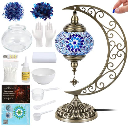 DIY Turkish Lamp Kit for Adults (Blue)