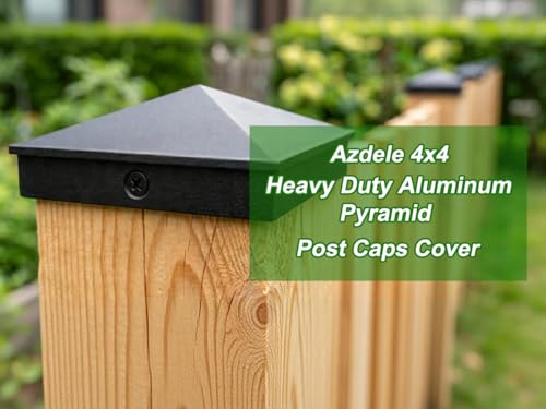 Heavy Duty Aluminum Pyramid Post Caps Cover