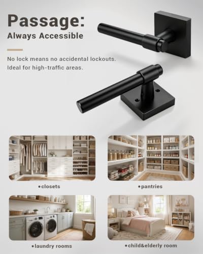 Interior Door Handle Sleek Ring Design