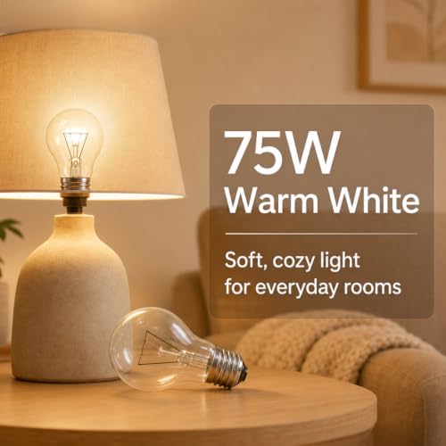 75W Incandescent Bulbs