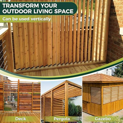 Privacy Louver Brackets Upgrade