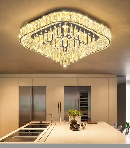 Modern Crystal Chandelier for Living Room Dining Room