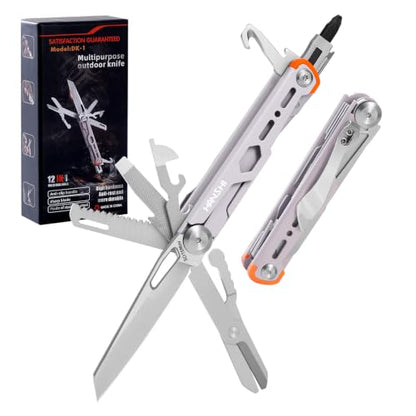 Pocket Knife Multitool with Scissors for Gift for Men Dad Boyfriend