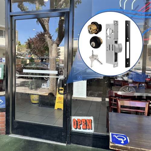 Storefront Door Lock Commercial Mortise Deadbolt