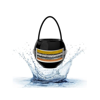 Bath Water Filter for Tub Faucet with Overflow (Enhanced KDF55 / Black)