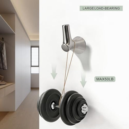 5 Pack Towel Hooks Coat Hooks