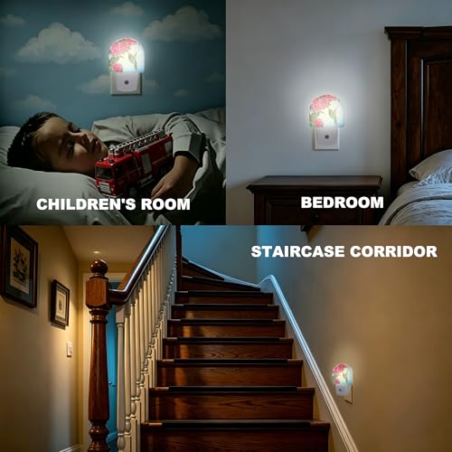 Night Light Night Lights Plug into Wall with Dusk to Dawn Smart Sensor for Bedroom Bathroom Hallway Kitchen