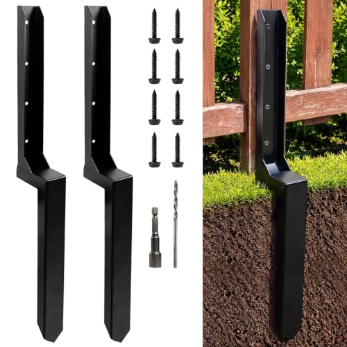 4 Pack Fence Post Repair Kit
