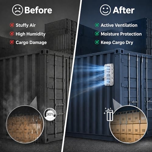 Shipping Container Air Vent Kit