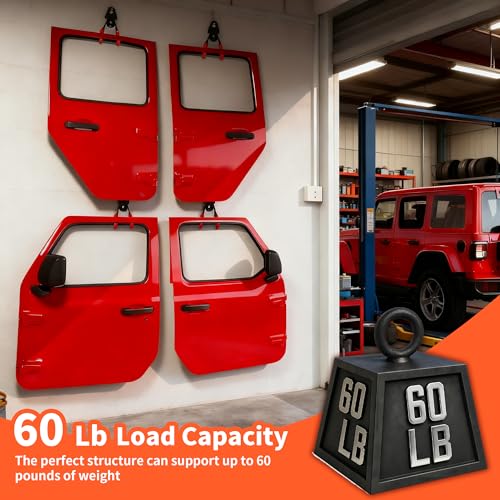 Heavy Duty Door Storage Hangers Bracket