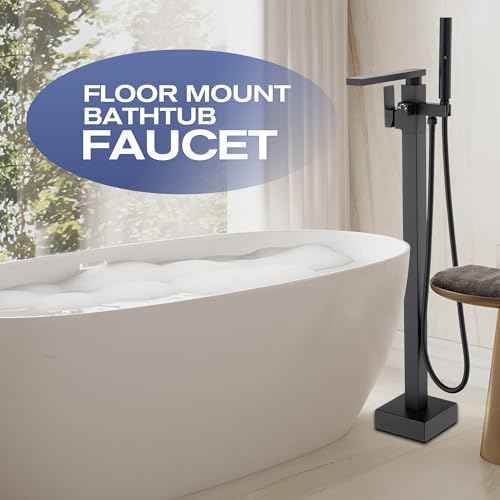 Free Standing Tub Faucet (Matte Black)