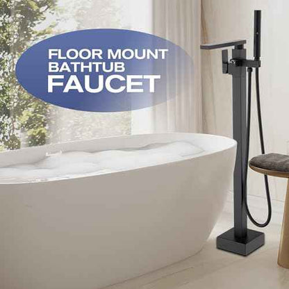Free Standing Tub Faucet (Matte Black)