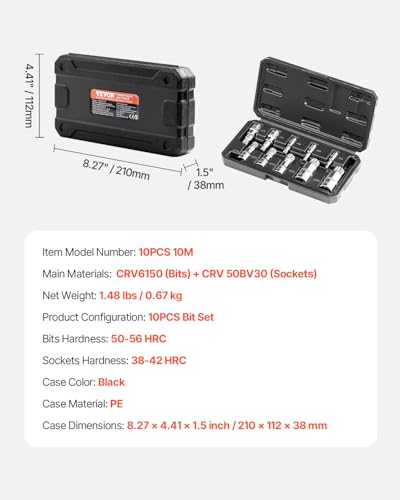 Socket Set Impact Nut Driver